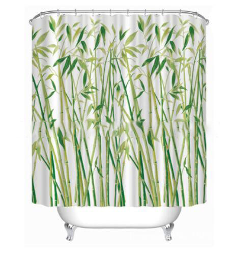 Printed shower curtain - Mubimart - Shower curtain 