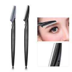 Professional Stainless Steel Eyebrow Trimming Tool Set - Mubimart -  