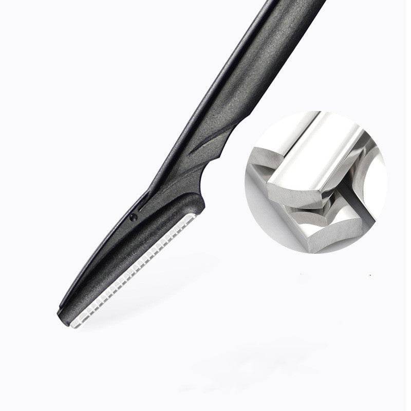 Professional Stainless Steel Eyebrow Trimming Tool Set - Mubimart