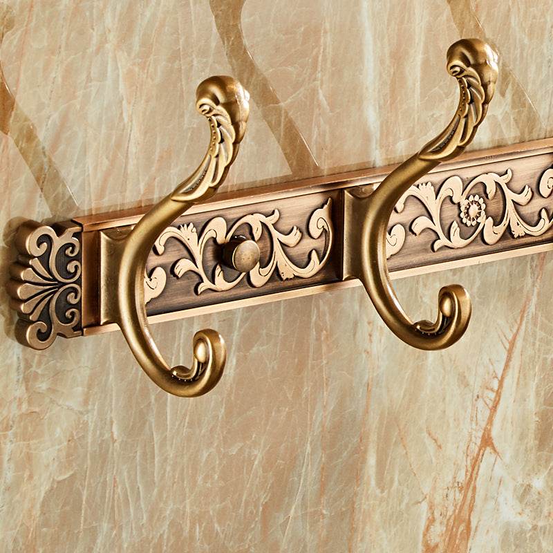 Punch-free Hook Door Behind The Door Hanger Hook Antique Row Hook Hanger Wall Hanging Retro Coat Hook Wall - Mubimart