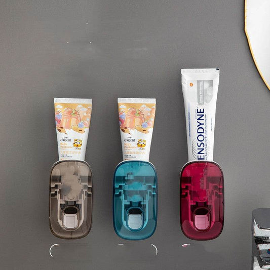 Punch-free Toothpaste Dispenser Automatic Home Wall-mounted Toothpaste Squeezer - Mubimart