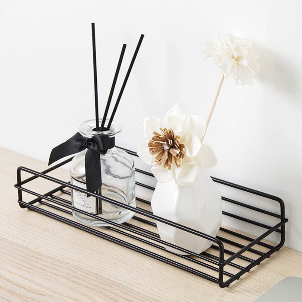Punch-free bathroom shelf - Mubimart