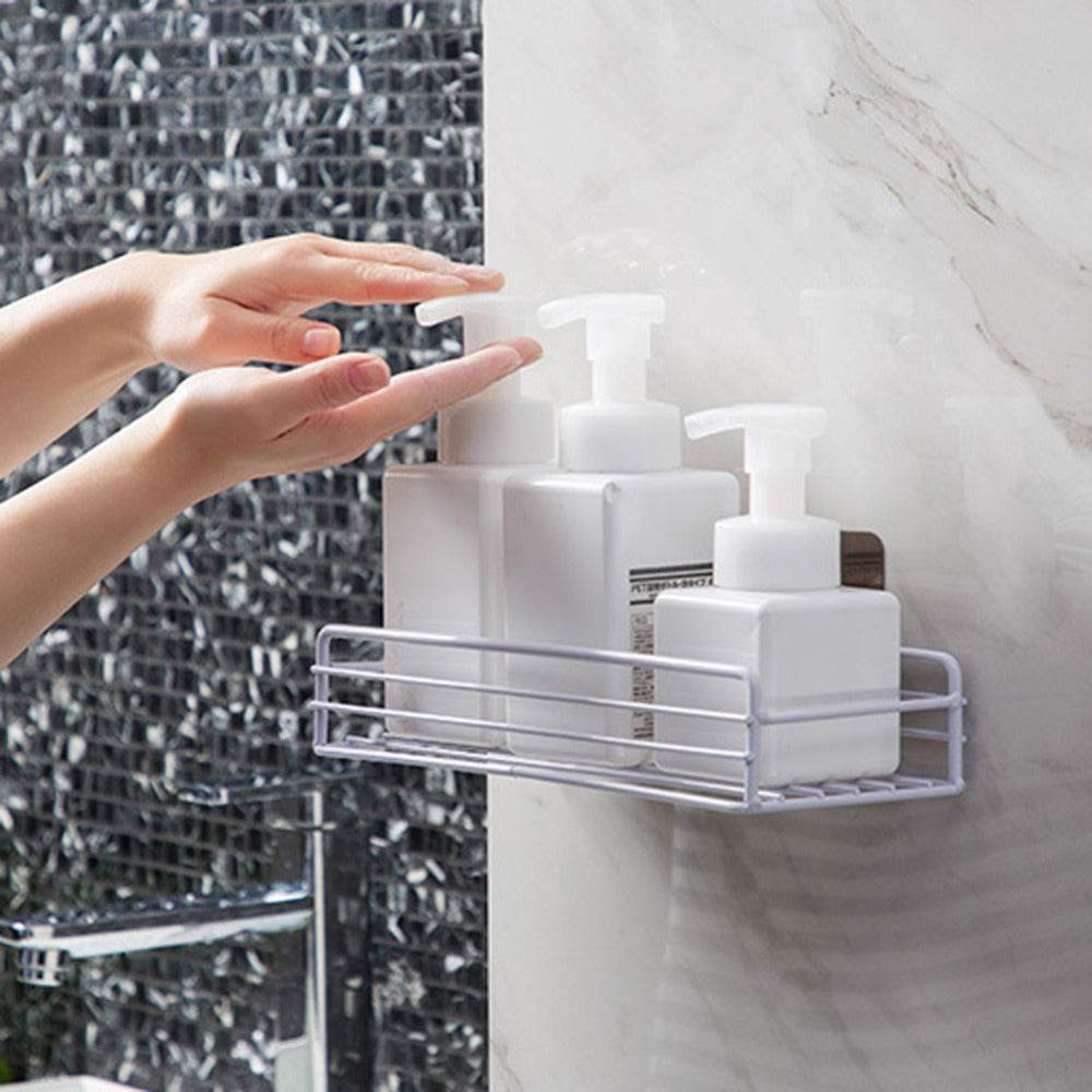 Punch-free bathroom shelf - Mubimart
