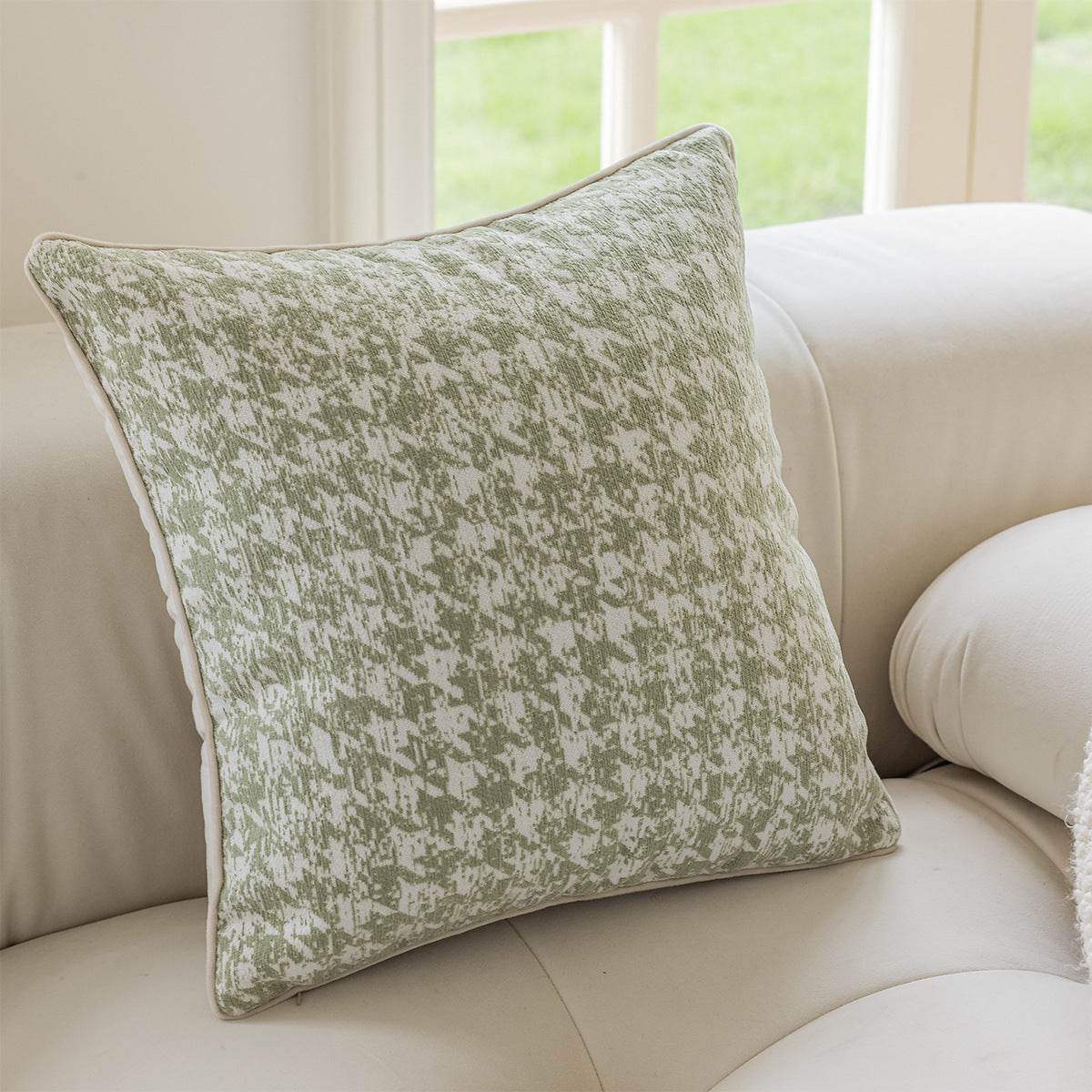 Pure Cotton Cream Style Sofa Pillow Cases Nordic Modern Minimalist Living Room Pillows - Mubimart