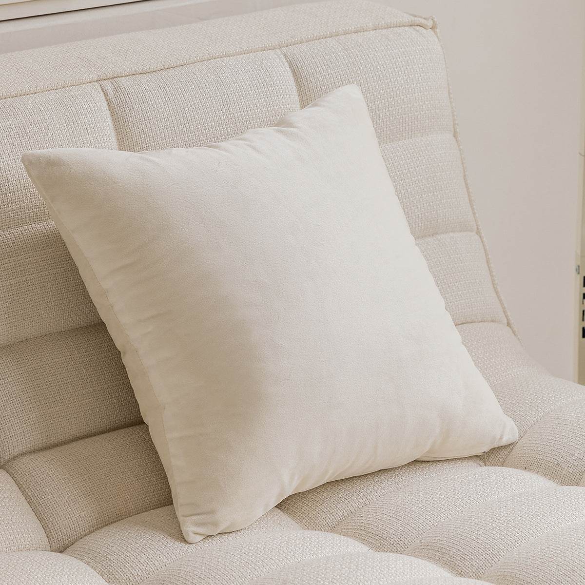 Pure Cotton Cream Style Sofa Pillow Cases Nordic Modern Minimalist Living Room Pillows - Mubimart
