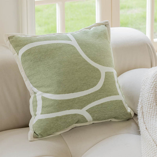 Pure Cotton Cream Style Sofa Pillow Cases Nordic Modern Minimalist Living Room Pillows - Mubimart