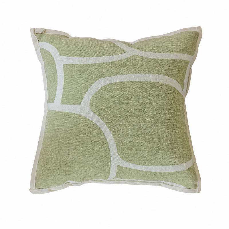 Pure Cotton Cream Style Sofa Pillow Cases Nordic Modern Minimalist Living Room Pillows - Mubimart