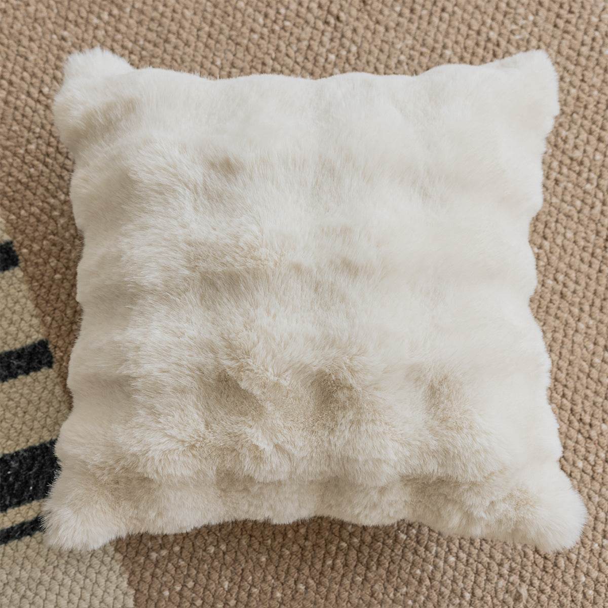 Pure Cotton Cream Style Sofa Pillow Cases Nordic Modern Minimalist Living Room Pillows - Mubimart