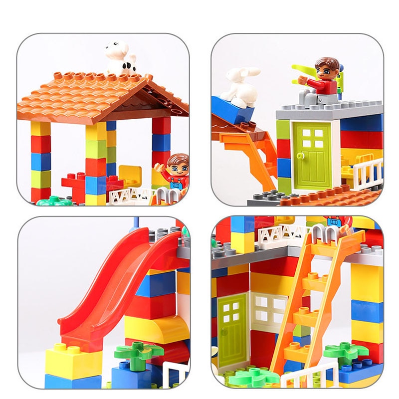 Puzzle assembling building block toys - Mubimart -  