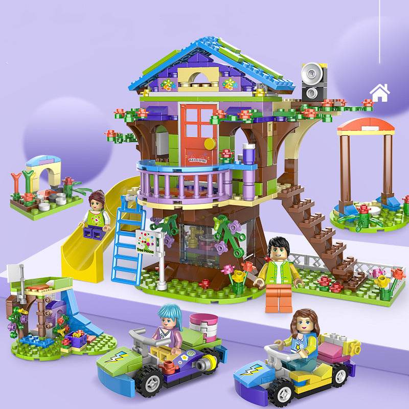 Puzzle assembling building block toys - Mubimart