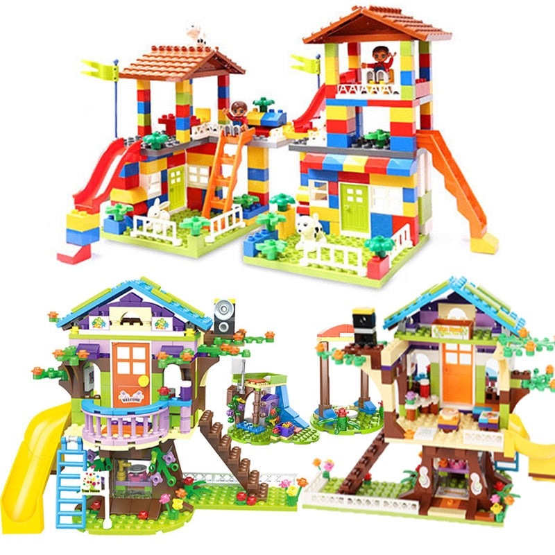 Puzzle assembling building block toys - Mubimart -  