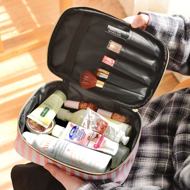 Pvc Portable Toiletry Bag Suit - Mubimart