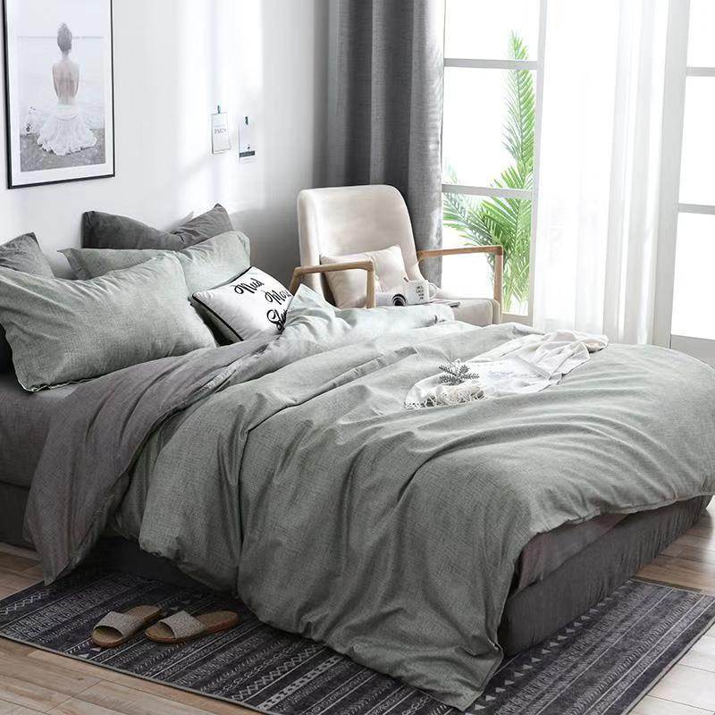 Quilt Duvet Cover 2 Pillow Cases 50x70cm Bedding Sets 3 Pcs - Mubimart