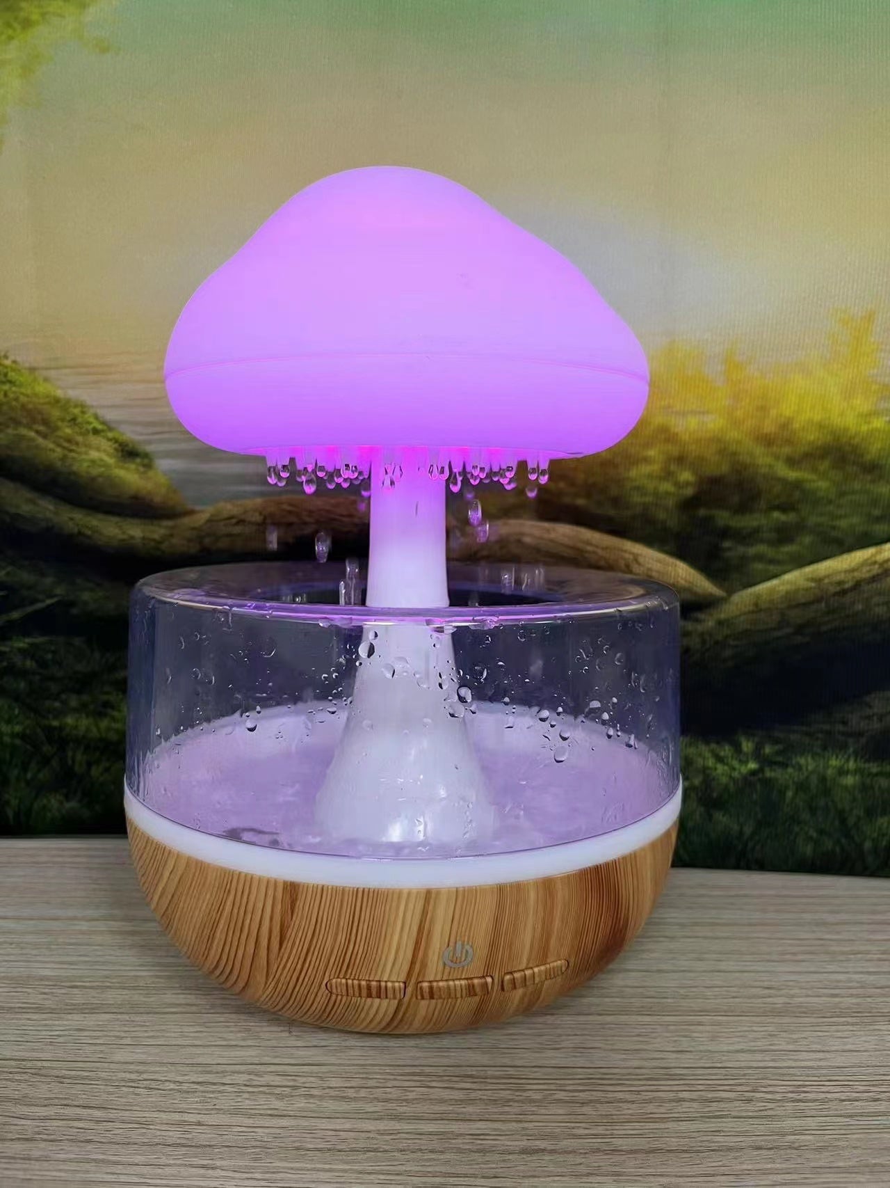 Rain Cloud Aroma Humidifier Raining Humidifier Water Drop Humidifier - Mubimart -  