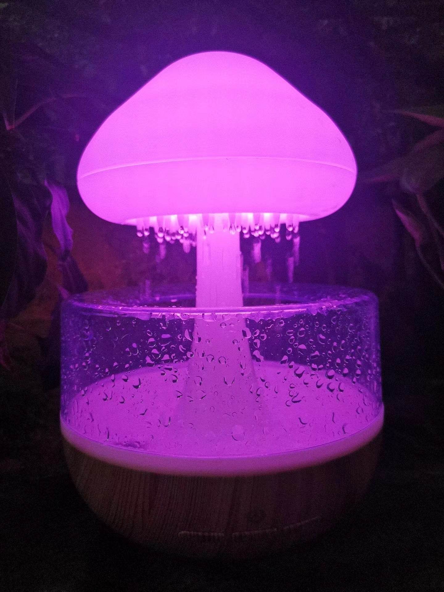 Rain Cloud Aroma Humidifier Raining Humidifier Water Drop Humidifier - Mubimart