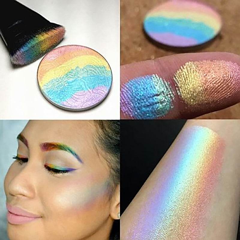 Rainbow Highlight Eyeshadow - Mubimart