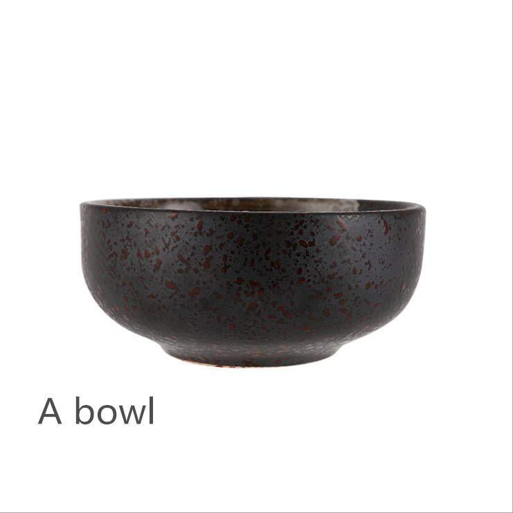 Ramen Bowl Big Bowl Hotel Restaurant Bowl Plate Cup Set - Mubimart -  