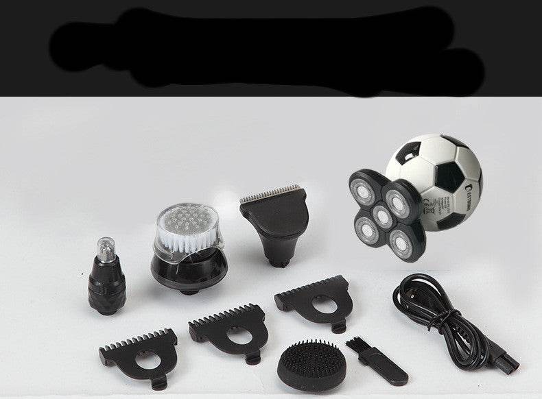 Razor High-power Five-blade Razor Multifunctional Electric Cleansing Football Razor - Mubimart