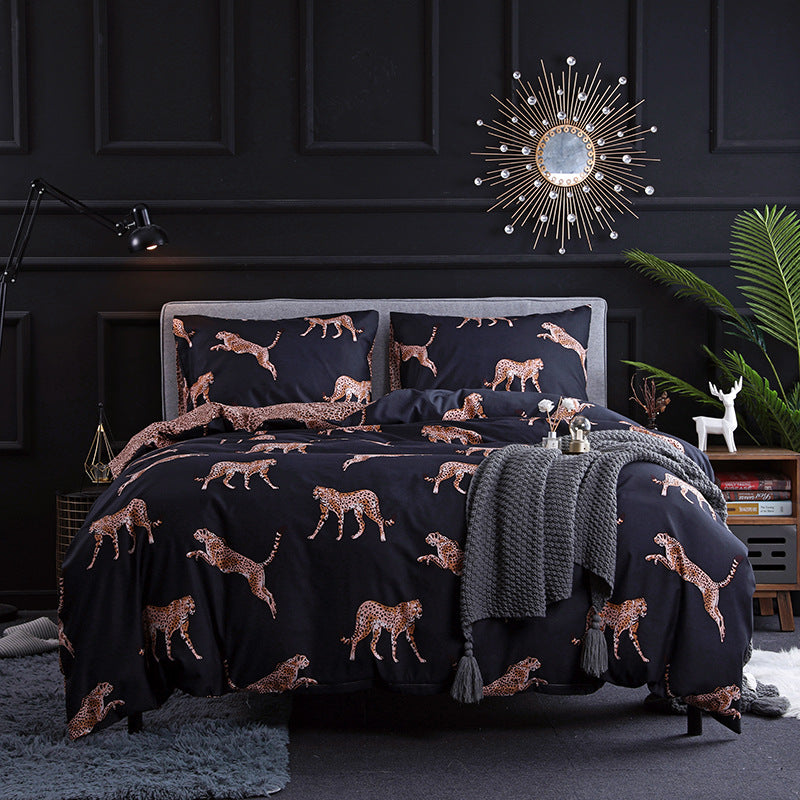 Reactive printing bedding set - Mubimart -  