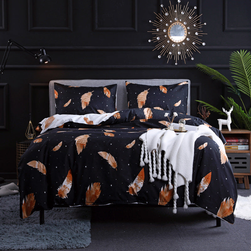 Reactive printing bedding set - Mubimart -  