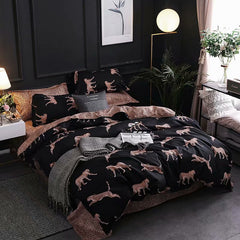 Reactive printing bedding set - Mubimart - Bedding Set 