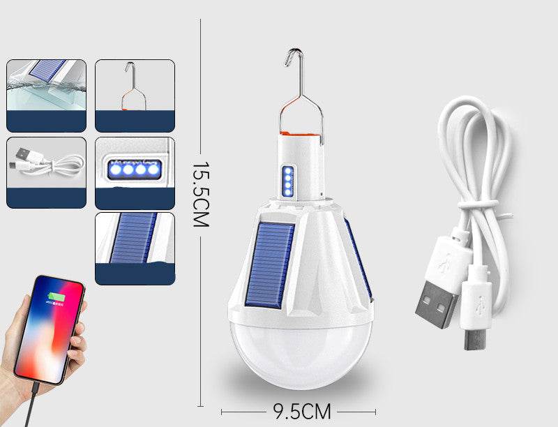 Rechargeable Bulbs Home Outdoor Super Bright Lighting Night Market - Mubimart