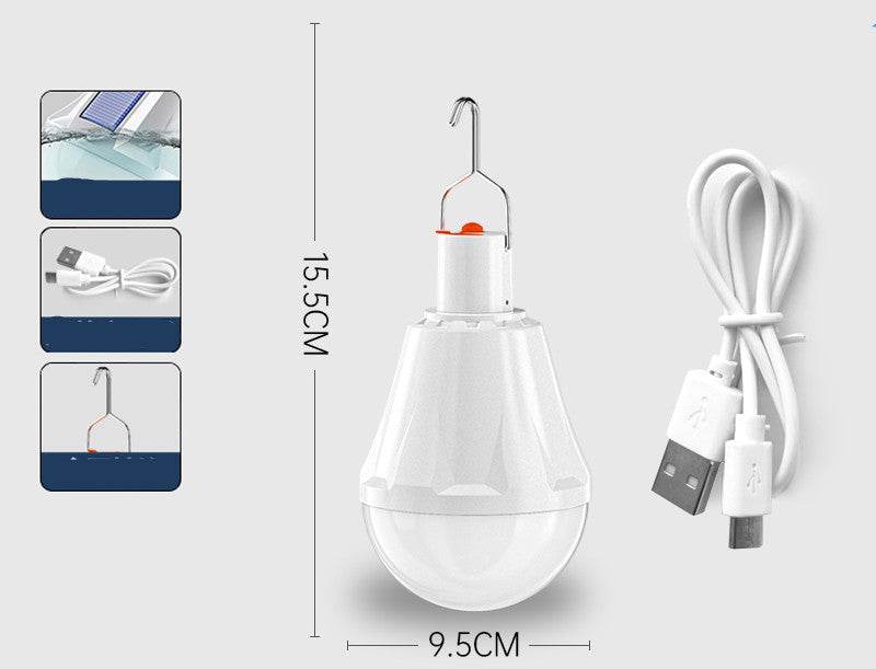 Rechargeable Bulbs Home Outdoor Super Bright Lighting Night Market - Mubimart