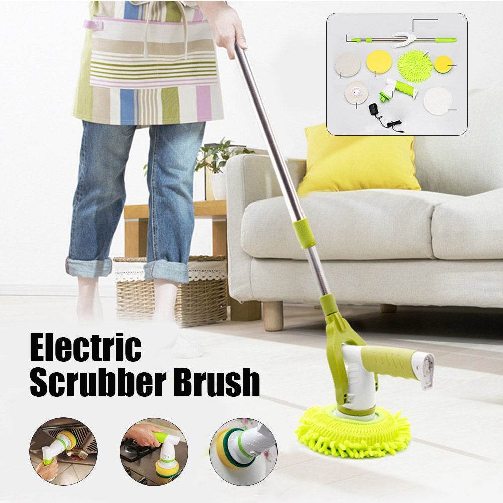 Rechargeable Electric Cleaning Brush Mop - Mubimart