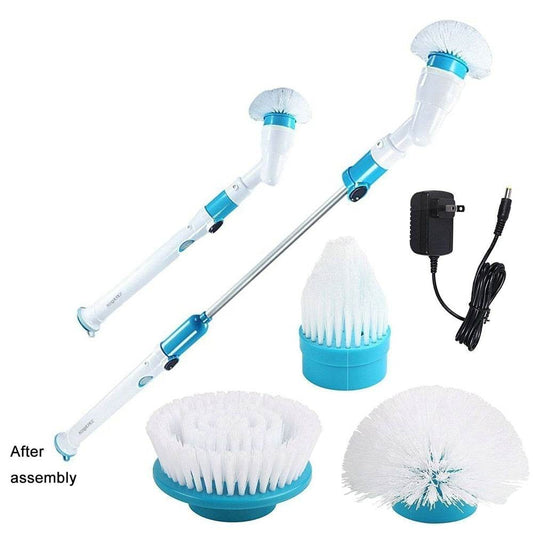 Rechargeable Electric Cleaning Brush Retractable - Mubimart