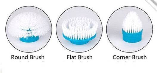 Rechargeable Electric Cleaning Brush Retractable - Mubimart