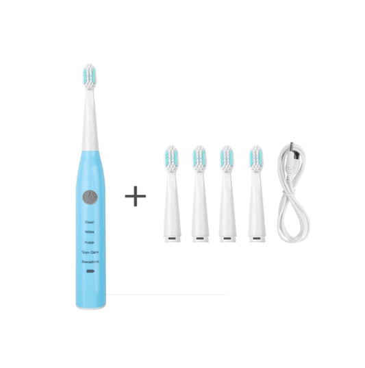 Rechargeable sonic electric toothbrush - Mubimart