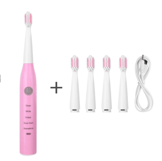 Rechargeable sonic electric toothbrush - Mubimart