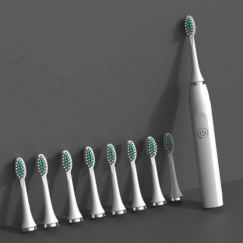 Rechargeable ultrasonic electric toothbrush - Mubimart -  