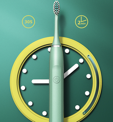 Rechargeable ultrasonic electric toothbrush - Mubimart -  