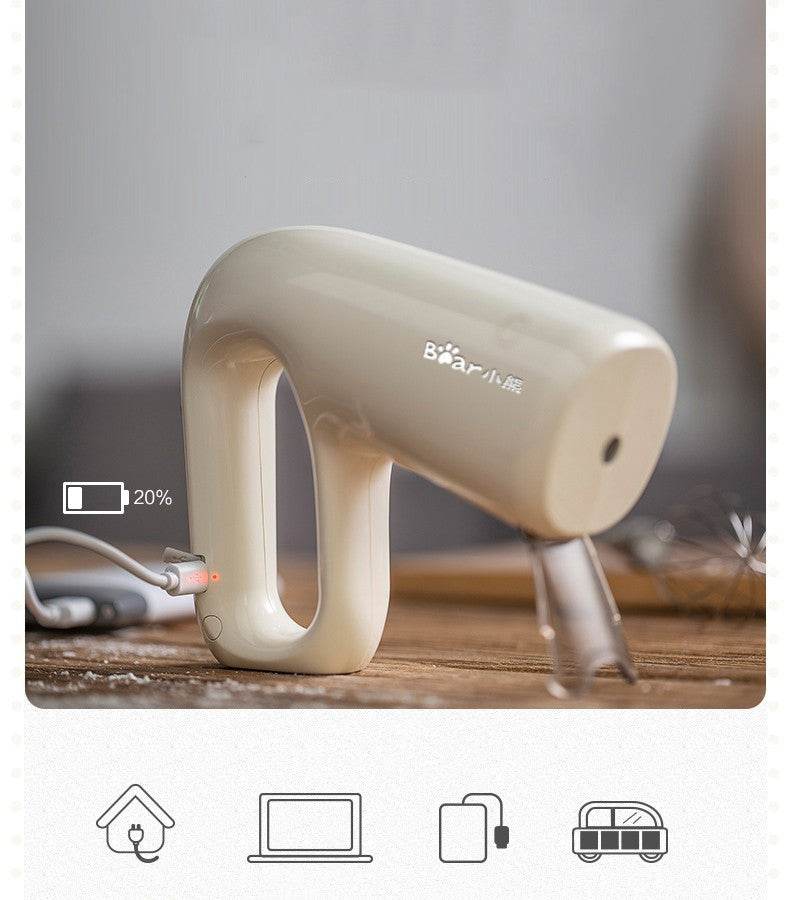 Rechargeable wireless handheld mini whisk - Mubimart