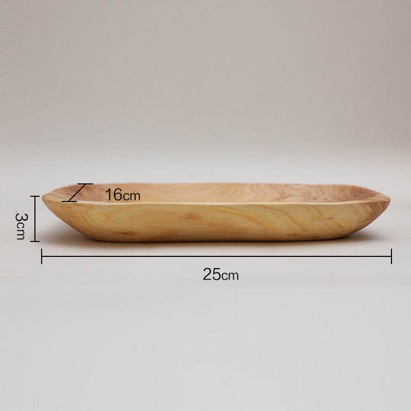 Rectangular Snack Tray Dried Fruit Tray Teacup Tray - Mubimart