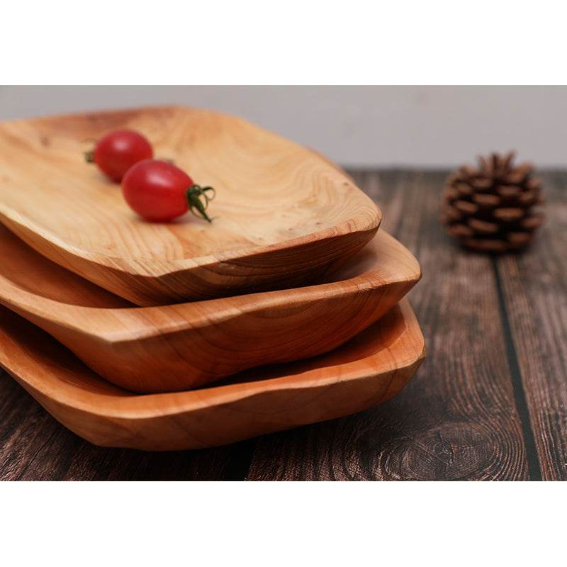 Rectangular Snack Tray Dried Fruit Tray Teacup Tray - Mubimart