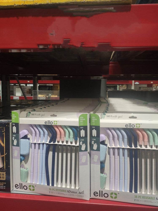 Recyclable Silicone Stainless Steel Straws - Mubimart