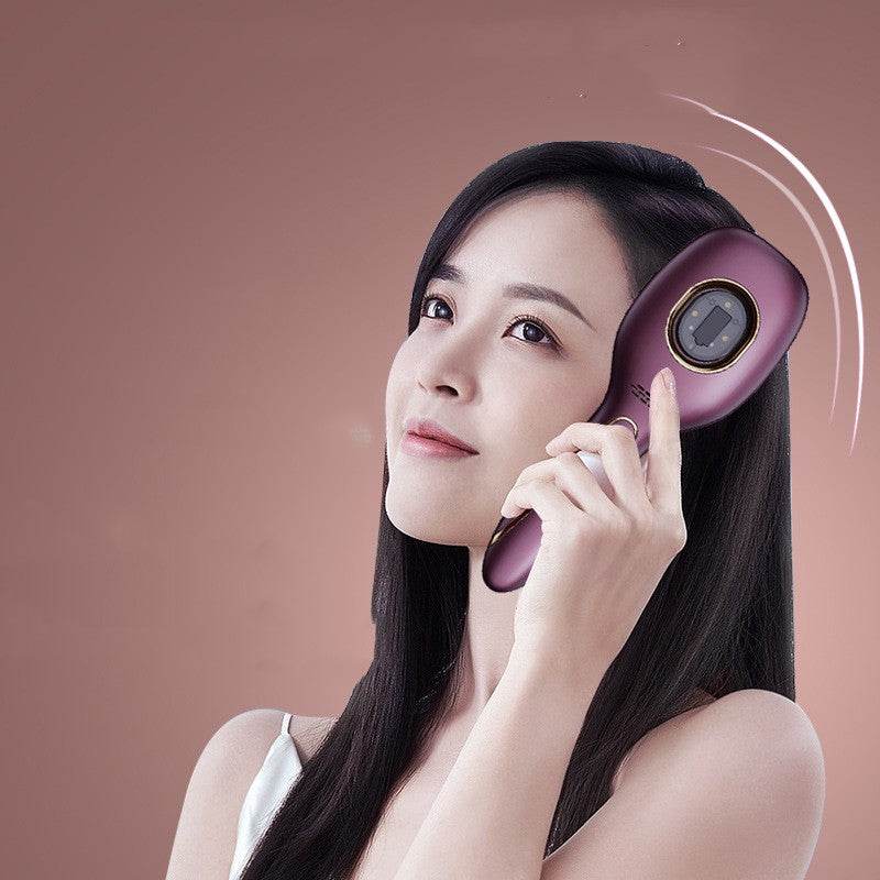 Red And Blue Hair Growth Hair Nourishing Hair Hair Prevention Hair Loss Into Care Comb - Mubimart