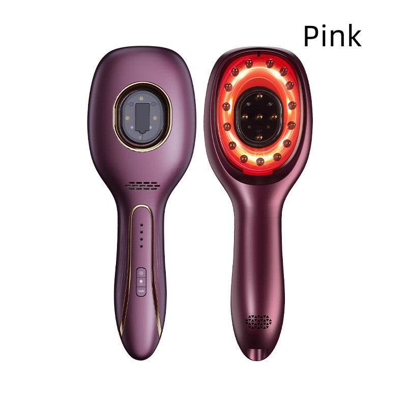 Red And Blue Hair Growth Hair Nourishing Hair Hair Prevention Hair Loss Into Care Comb - Mubimart