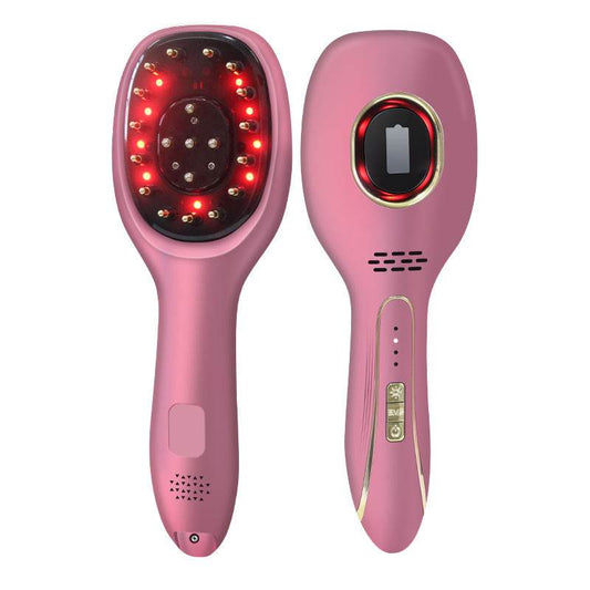 Red And Blue Hair Growth Hair Nourishing Hair Hair Prevention Hair Loss Into Care Comb - Mubimart