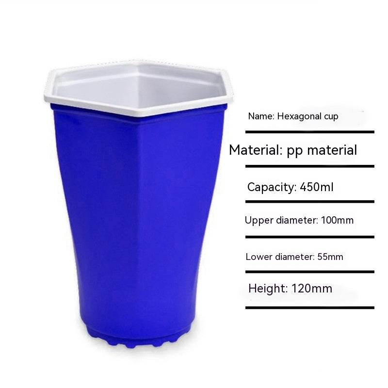 Red Disposable Plastic Cup Single Layer - Mubimart