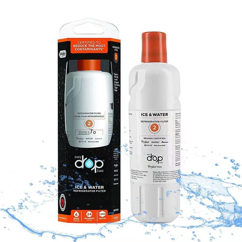Refrigerator Filter Element Water Filter FlLTERD2 - Mubimart