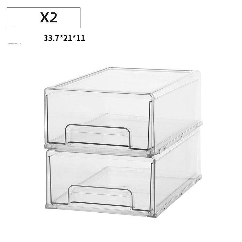 Refrigerator Fresh-keeping Freezer Storage Box Drawer Kitchen Storage Food Food Arrangement Storage Artifact Egg Box - Mubimart