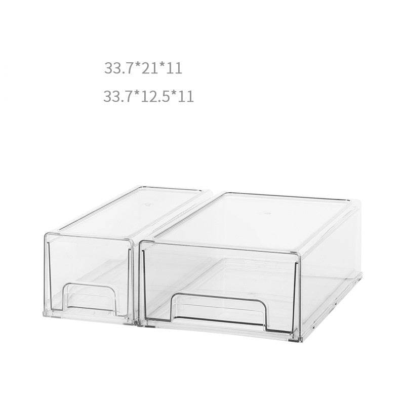 Refrigerator Fresh-keeping Freezer Storage Box Drawer Kitchen Storage Food Food Arrangement Storage Artifact Egg Box - Mubimart