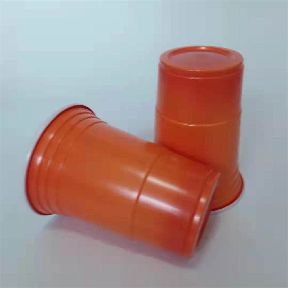 Regular Disposable Two-color Plastic Party Non-toxic Two-color Cup - Mubimart