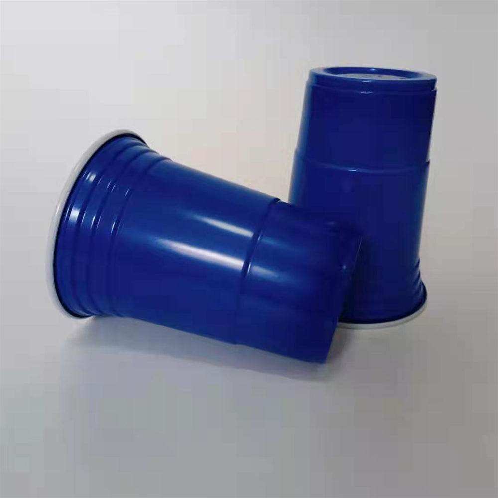 Regular Disposable Two-color Plastic Party Non-toxic Two-color Cup - Mubimart