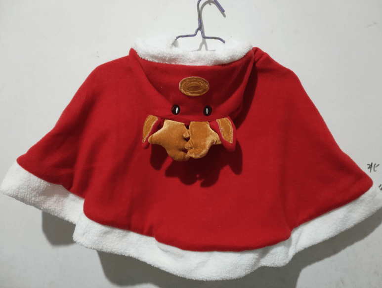 Reindeer Poncho Christmas Cloak - Mubimart