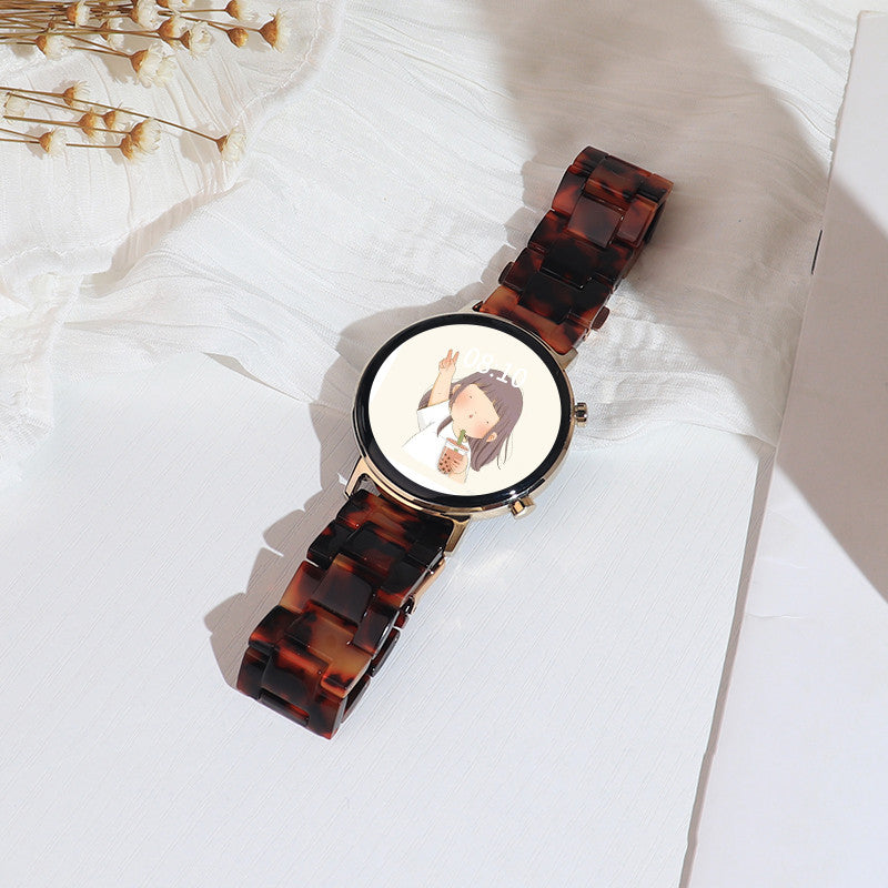 Resin Smart Watch Belt - Mubimart -  