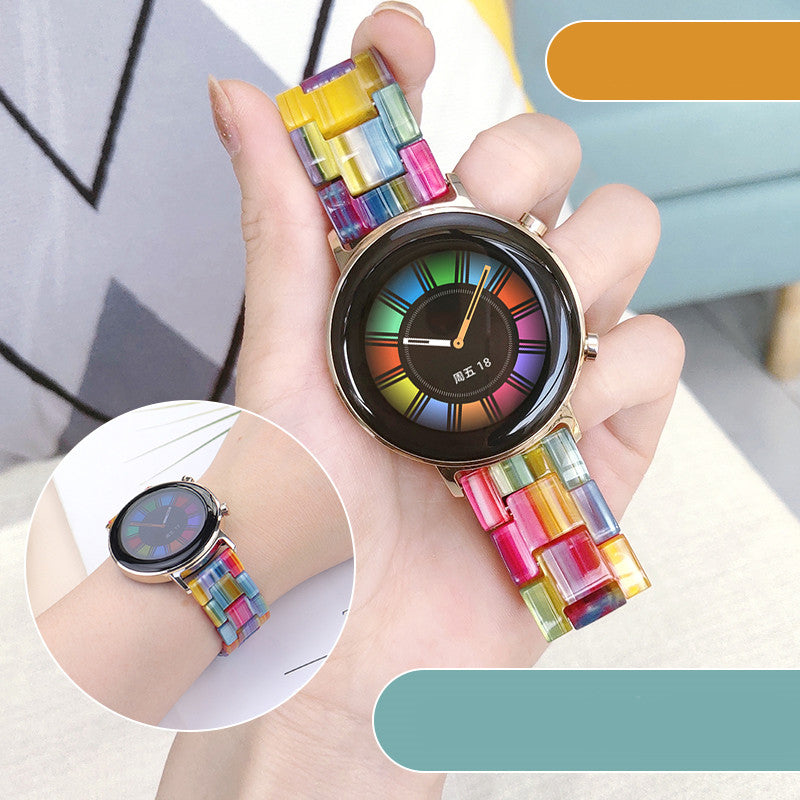 Resin Smart Watch Belt - Mubimart -  